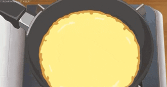 Crêpe à la main